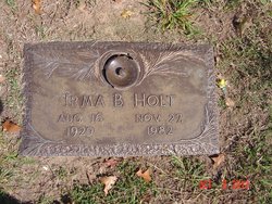 Irma Mae <I>Barker</I> Holt 