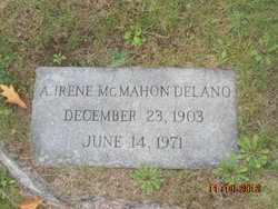 A Irene <I>McMahon</I> Delano 