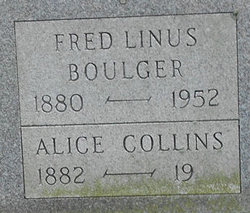 Alice C. <I>Collins</I> Boulger 