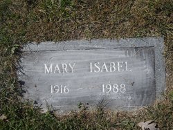 Mary Isabel Cornett 