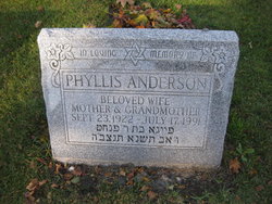 Phyllis <I>Kaliff</I> Anderson 