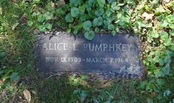 Alice Lenore <I>Curren</I> Pumphrey 