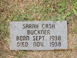 Sarah <I>Cash</I> Buckner 