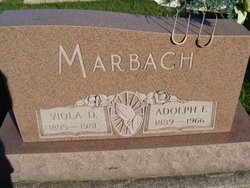 Adolph F. Marbach 