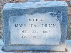 Mary Ida <I>Lane</I> Jordan 