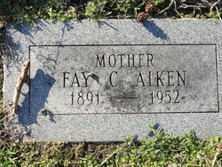 Fay C <I>Fogle</I> Aiken 