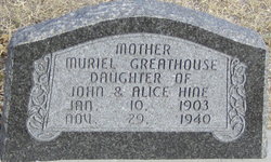 Muriel “Mother” <I>Hine</I> Greathouse 