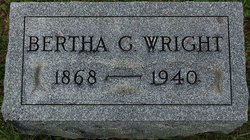Bertha <I>Greer</I> Wright 