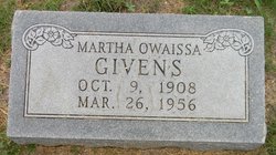 Martha Owaissa Givens 