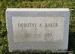 Dorothy A <I>Garland</I> Baker 