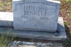Effie Mae <I>Herrin</I> Bennett 