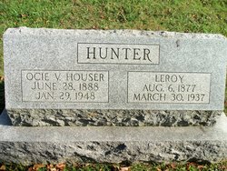 Ocie Viola <I>Houser</I> Hunter 