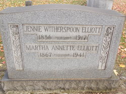 Martha Annette Elliott 