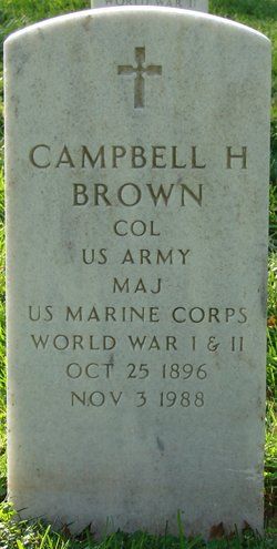 COL Campbell Huxley Brown 