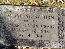 Mamie <I>Strayhorn</I> Craig 