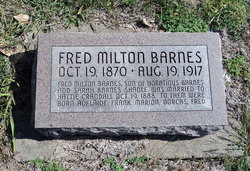 Frederick Milton “Fred” Barnes 