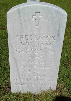 CPT Frederick William “Ish” Gaston Jr.