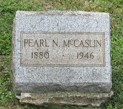 Pearl Nancy <I>Weigle</I> McCaslin 