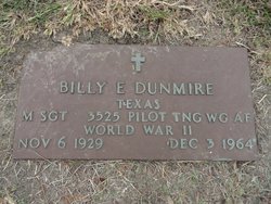 Sgt Billy E Dunmire 