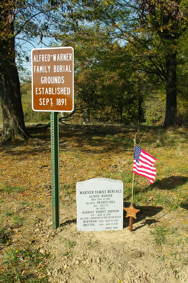 Alfred Warner Family Burial Ground