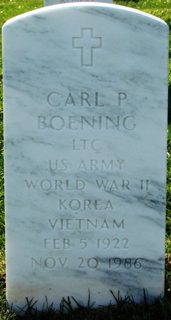 Carl P Boening 