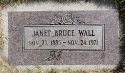 Janet McGregor <I>Bruce</I> Wall 
