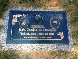 Rev Jackie Carol <I>Jordan</I> Douglas 