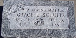 Grace L <I>Uphoff</I> Schultz 