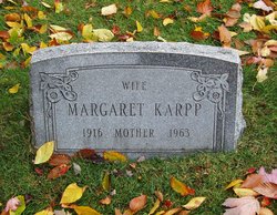 Margaret <I>Hall</I> Karpp 