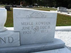 Frances Merle <I>Rowden</I> Bond 