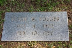 Hugh Wilson Folger 