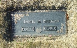 Doris May <I>Webb</I> Bierman 