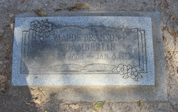 Maude Ethel <I>Branson</I> Chamberlin 