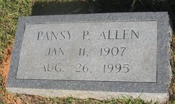 Pansy <I>Perry</I> Allen 