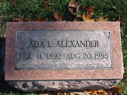 Ada Lillian <I>Youle</I> Alexander 