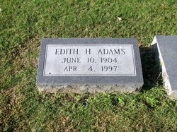 Edith <I>Howell</I> Adams 