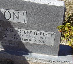 Mercedes <I>Hebert</I> Milton 