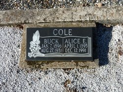 Alice Eliza <I>Kyler</I> Cole 