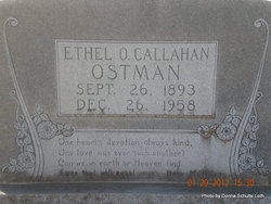 Ethel <I>Ormsby</I> Callahan Ostman 