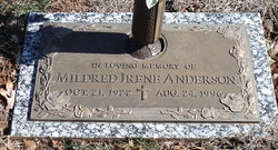 Mildred Irene “Millie” Anderson 