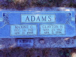 Maxine C. <I>Cox</I> Adams 