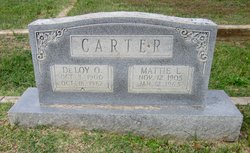 Mattie L <I>McEuen</I> Carter 