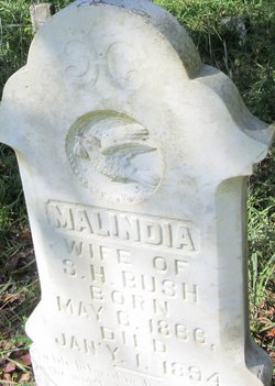 Malinda Mattie <I>Kimbrel</I> Bush 