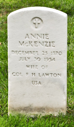 Annabel “Annie” <I>McKenzie</I> Lawton 
