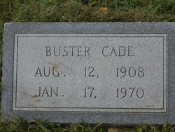 Clarence Malcom “Buster” Cade 
