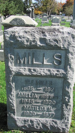 Amelia <I>Denison</I> Mills 