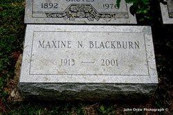 Maxine Elizabeth <I>Nicholls</I> Blackburn 