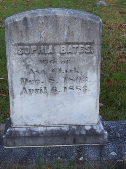 Sophia <I>Bates</I> Clark 