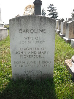 Caroline <I>Pickersgill</I> Purdy 
