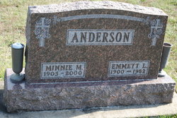 Minnie Myra <I>Sandeen</I> Anderson 